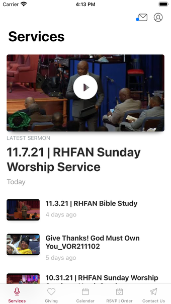 The RHFAN Church App