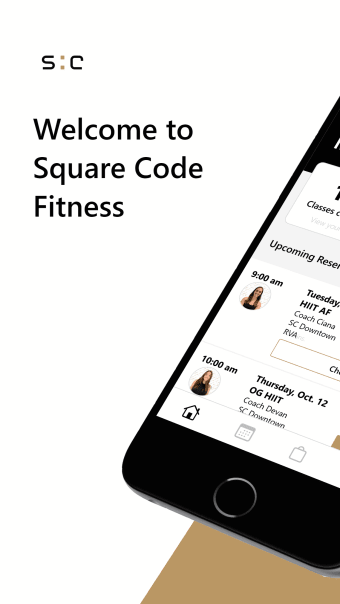 Square Code Fitness new