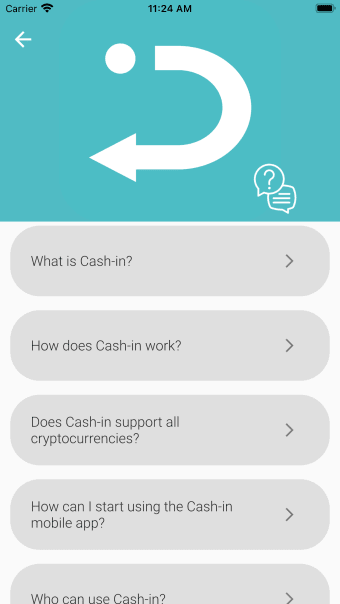 Cash-in: Crypto to naira app