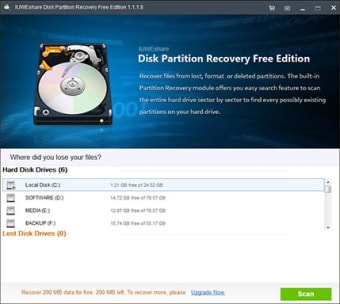 Disk Partition Recovery Edition