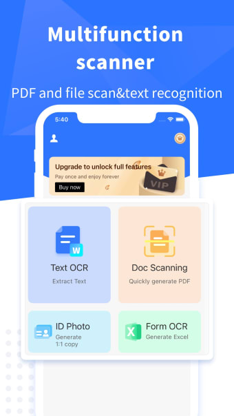 PDF Scanner:File Scanner App