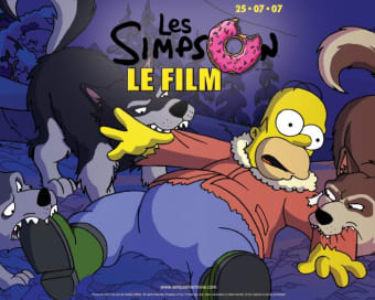 Fond d'écran Simpson