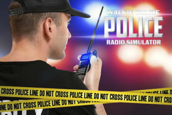 Police walkie-talkie radio sim JOKE GAME