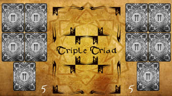 Triple Triad Trading Card Game