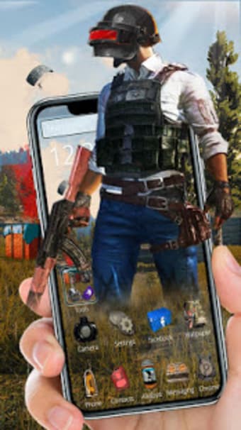 Chicken Dinner Launcher Theme Live HD Wallpapers