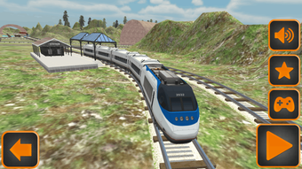 Real Train Driving Game Sim 3d