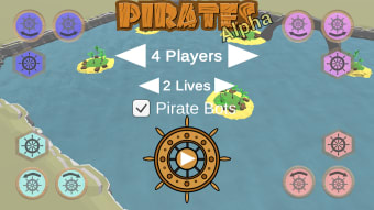 Pirates: 1-4 Players game
