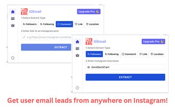 IGEmail - Email Extractor and Scraper