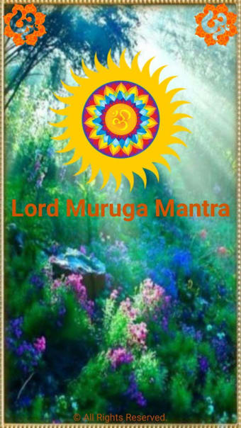 Lord Muruga Mantra