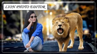 Lion Photo Editor