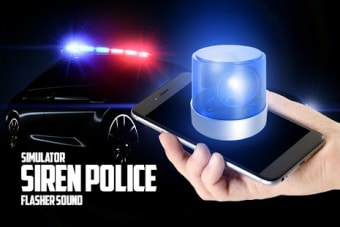 Siren police flasher sound sim prank game