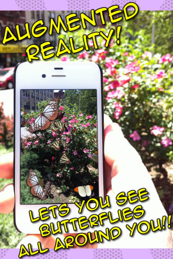 Butterfly Fingers with Augmented Reality FREE