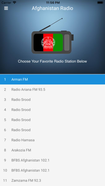 Afghanistan Radio: Afghan FM