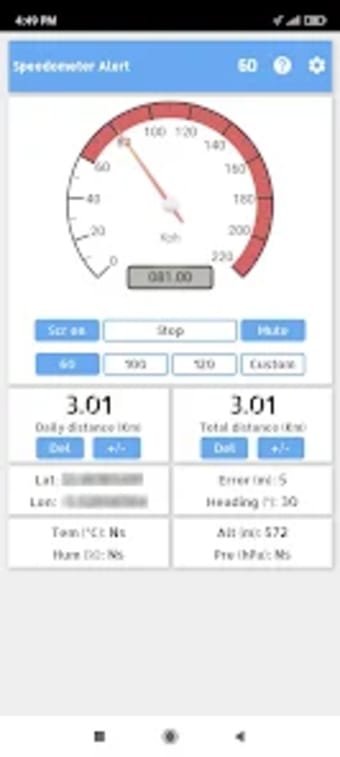 Speed Alarm - GPS Speedometer