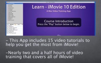 Learn - iMovie 10 Edition