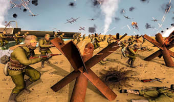 D-Day World War 2 Battle: WW2 Shooting Game 3D