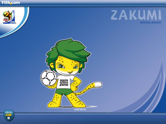 Mascote da Copa 2010 Papel de Parede