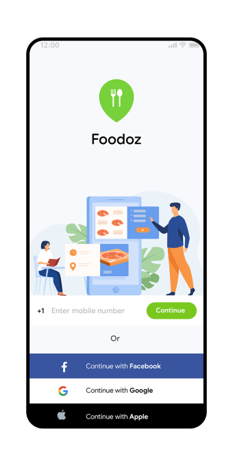 Foodoz User - Template