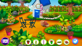 Flower Garden Decorator Game