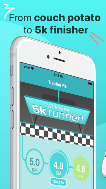 5K Run - Walk run tracker