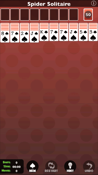 Spider Solitaire by Pokami