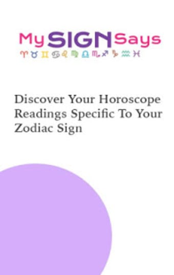 MySignSays - Love Horoscope Zodiac  Tarot Cards