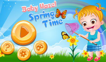 Baby Hazel Spring Time