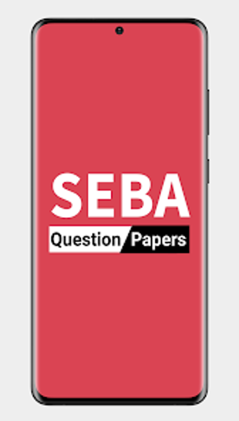 SEBA Question Papers