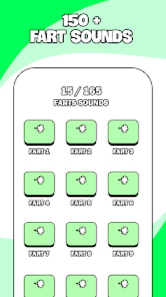 150 Fart sounds - fart app
