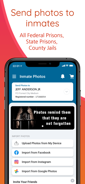 Inmate Photos Send Photo Prints to Jail