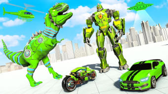 Dino Robot Car Robot Games