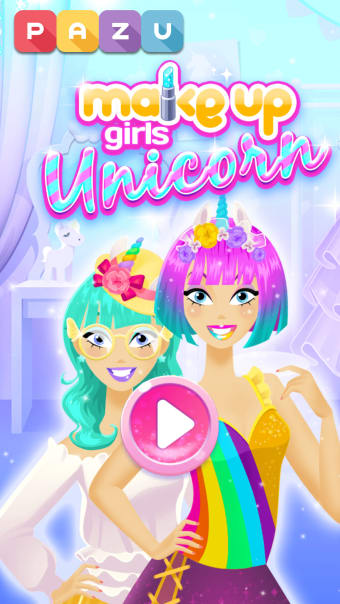 Makeup girls unicorn dress up