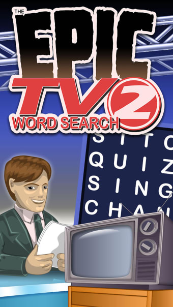 Epic TV Word Search 2 - huge television wordsearch