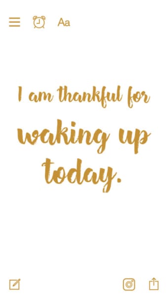 Thankful for - Gratitude Diary