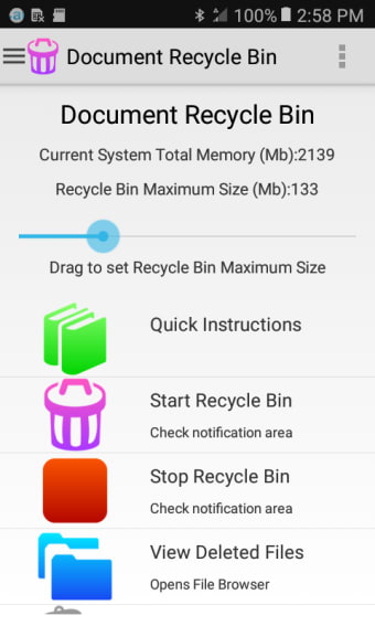 Document Recycle Bin
