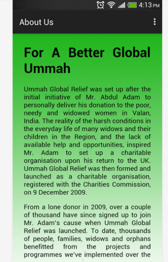 Ummah Global Relief - eZakat
