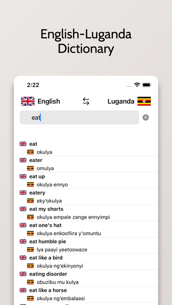 Luganda-English Dictionary