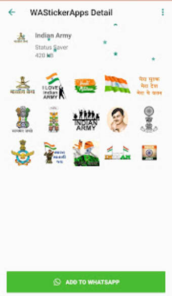 Independence day Sticker for Whatsapp - WASticker