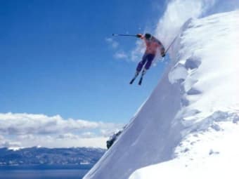 Ski Lake Tahoe Wallpaper