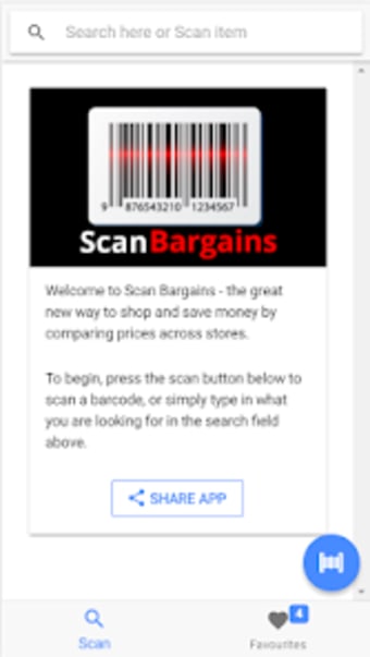 Scan Bargains QR and Barcode S
