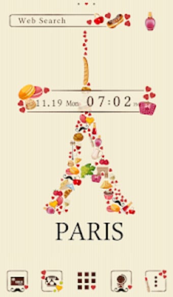 Sweet Paris Theme