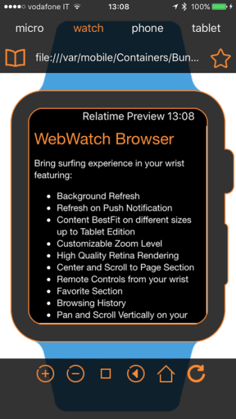 Web on Your Watch