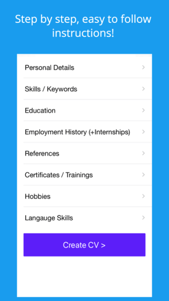 Resume App: Smart CV Builder