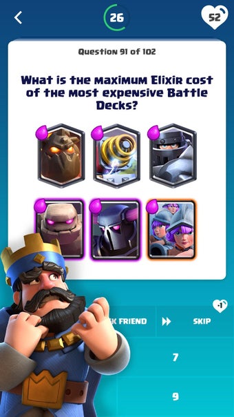 Quiz for Clash Royale