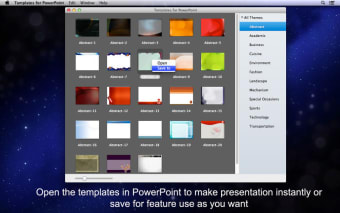 Templates for PowerPoint