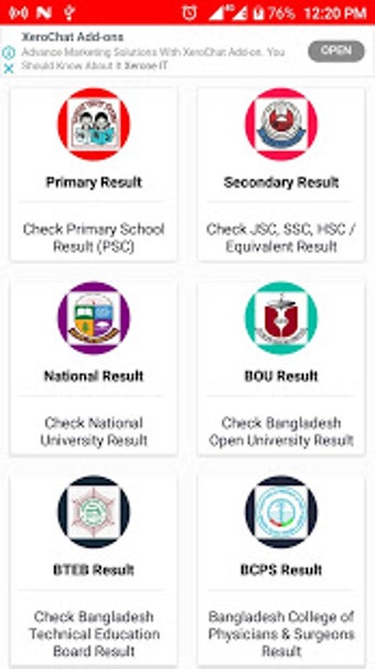 EDU Results