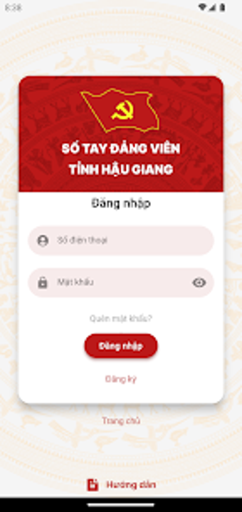 Sổ tay Đảng viên Hậu Giang