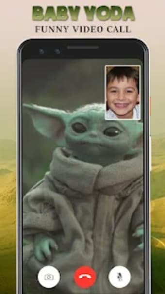 Baby Yoda Fake Video Call