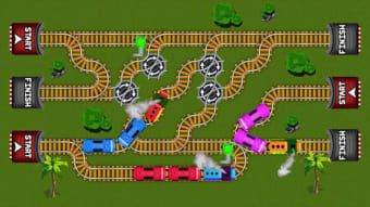 Train Track Maze Free