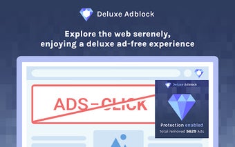 Deluxe Adblock - clean, fast, ad-free